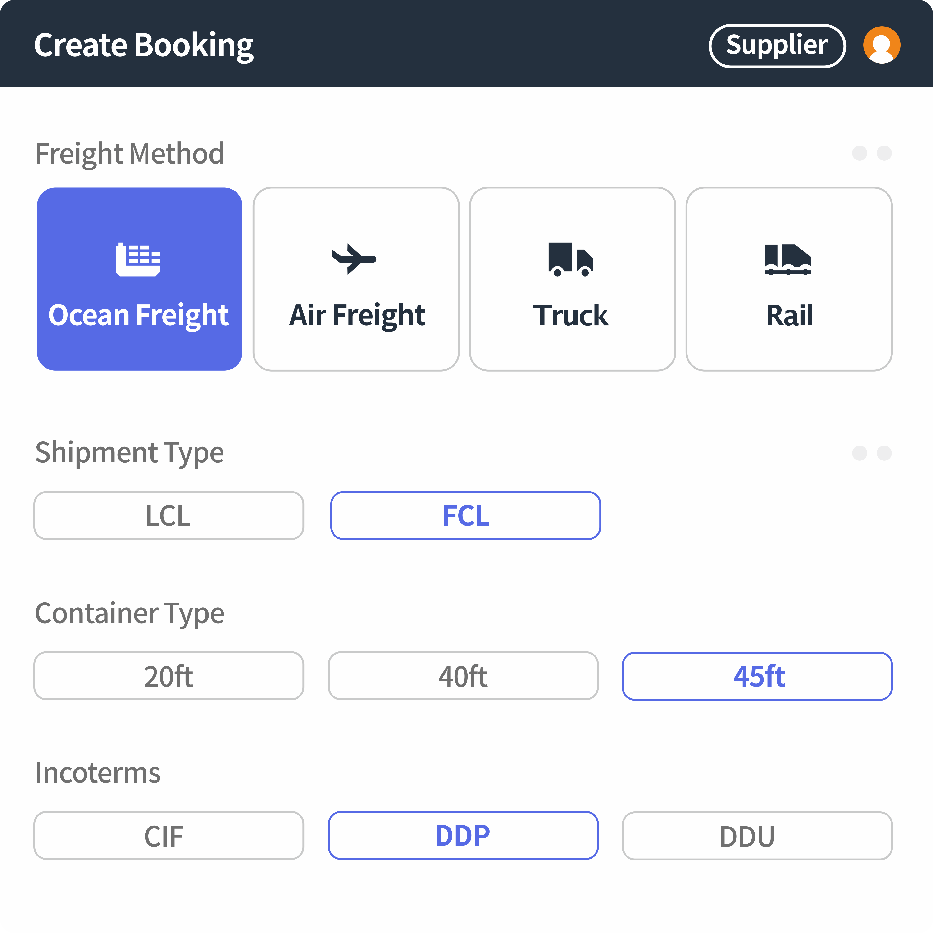 Precisely balancing speed and cost, we tailor the optimal ocean freight solution for your business. No matter what level of assurance you require, we help you make the most advantageous logistics decisions based on your inventory needs.